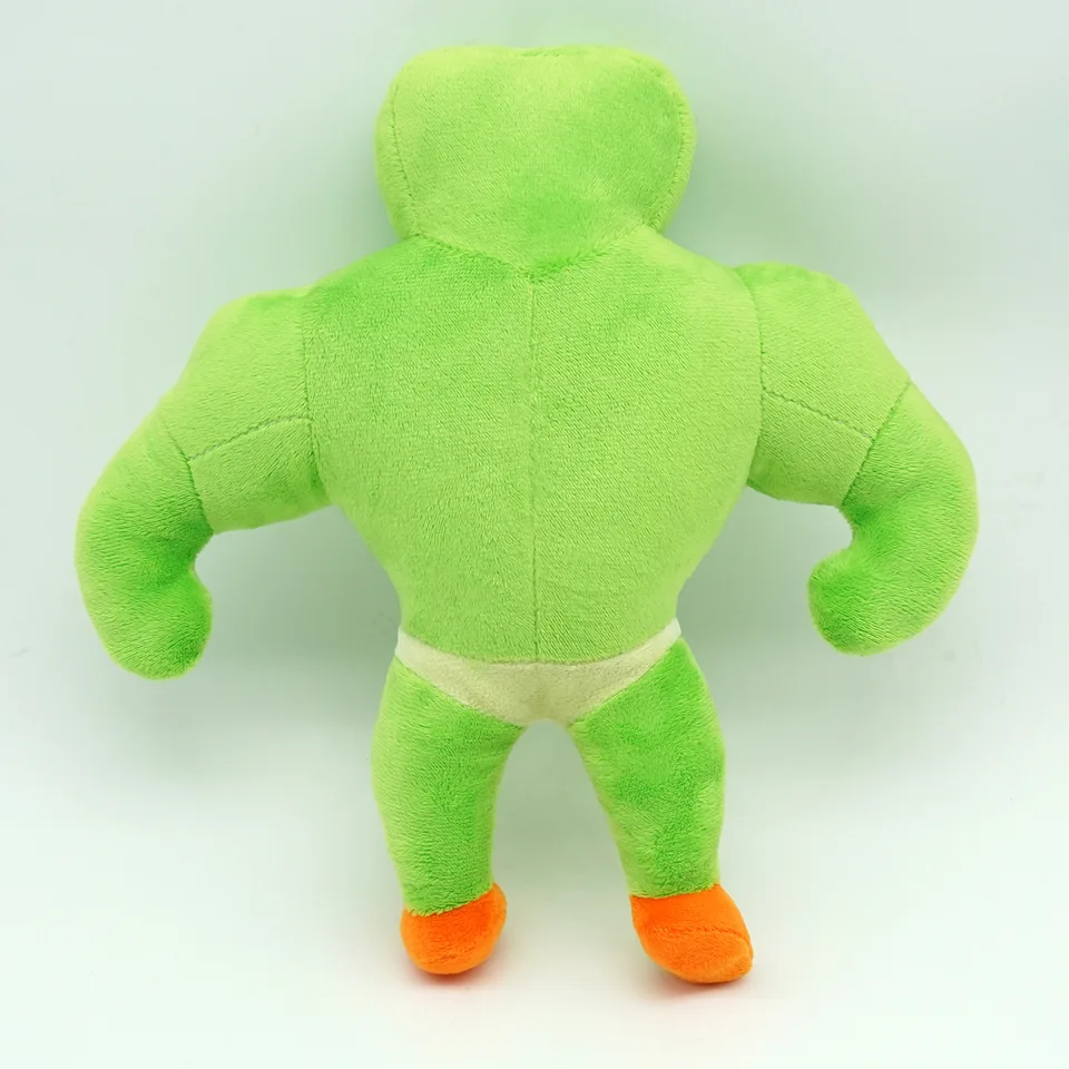 New 25cm Duolingo Buff Duo Plush Toys Cartoon Cute Soft Stuffed