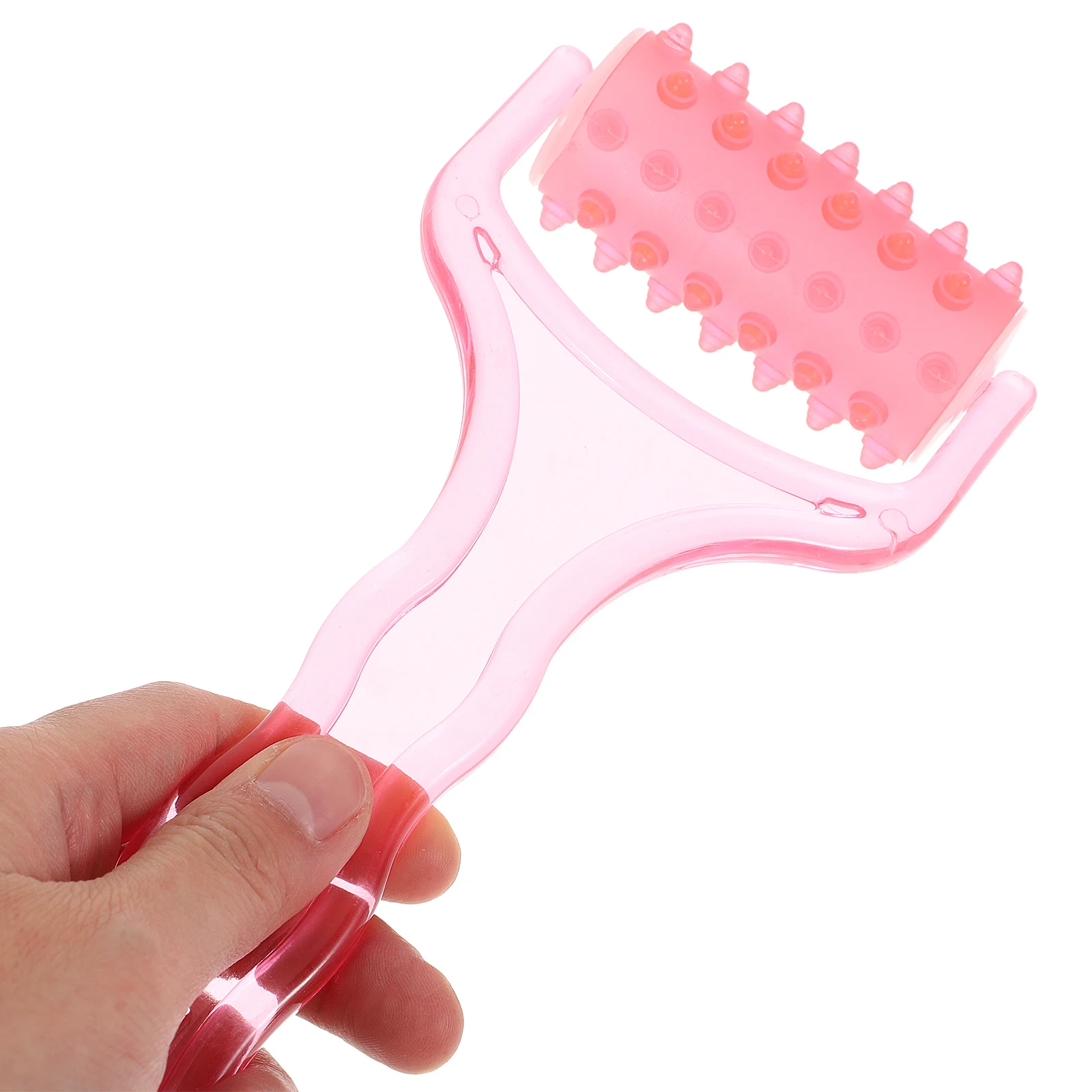 

Plastic Roller Manual Muscle Stick Manual Roller Round Massager Ergonomic Handle Tool Massage Relaxation