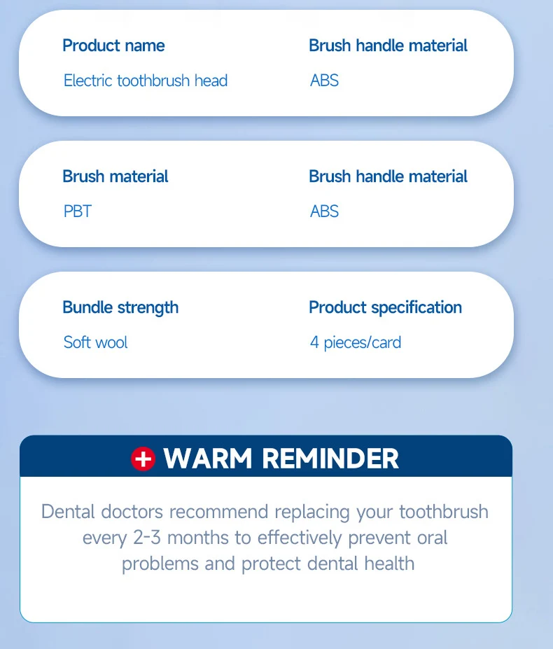 20 Stück/Los Elektrische Zahnbürstenköpfe für Oral B Sensitive Ersatzbürstenköpfe D25 D30 D32 D18 4739 3709 4728 D4510 D12013 – Detail 8