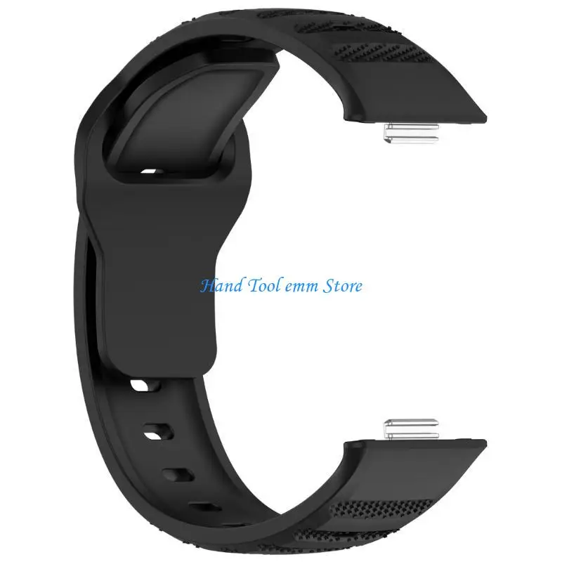 

H37F Silicone Wriststrap Belt for Watch Fit 3 Smartwatch Repair Comfortable Watch Strap Band Waterproof Watchband