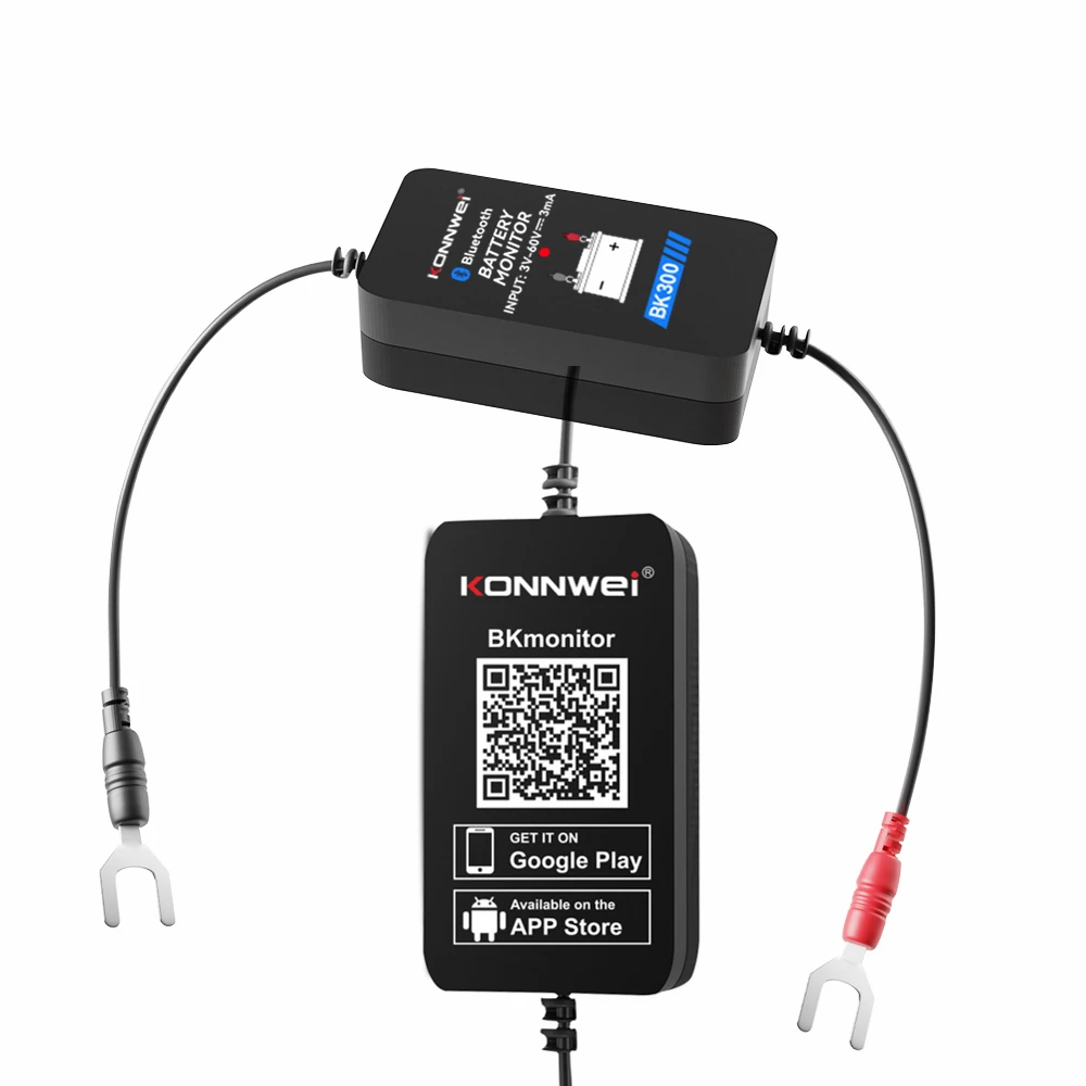 

Bluetooth Car Battery Monitor, 6V-60V Battery Health Analyzer, Mobile APP BKmonitor for Car Motorcycle Truck Lawn Mower