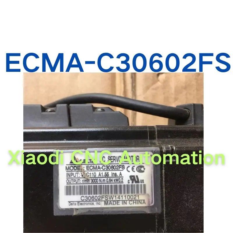ECMA-C30602FS servo motor 200W tested OK, quickly shipped second-hand
