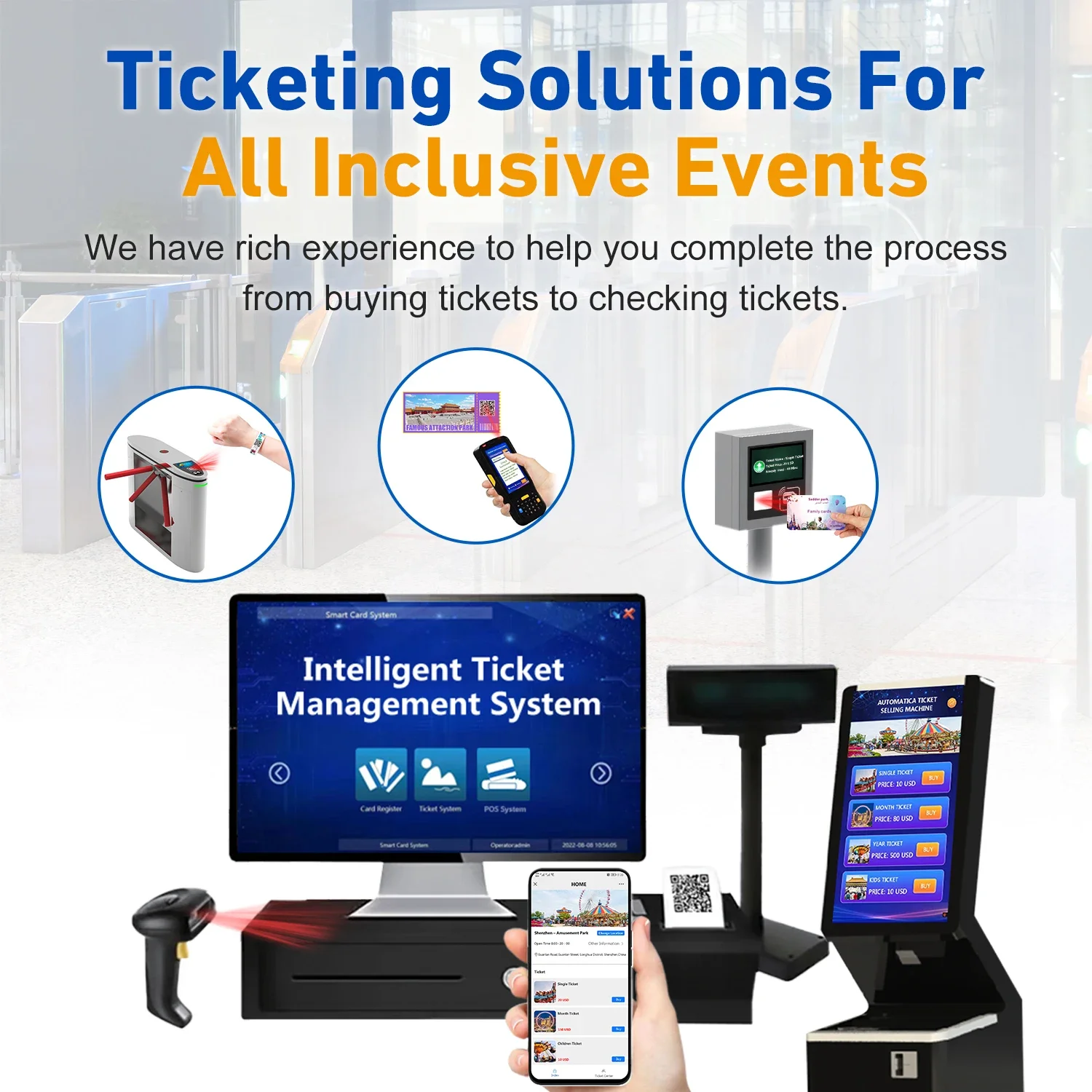 Software per distributori automatici, la soluzione perfetta per biglietti per guidare parchi