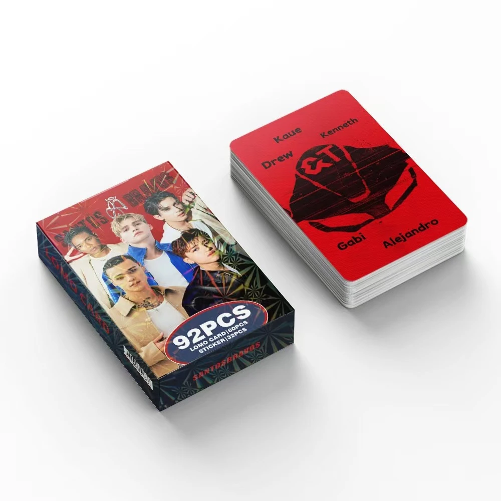 KPOP New SANTOS BRAVOS Combination Peripheral Small Card STBV Album DUAL Bonus Card Deluxe Version Photo Card LOMO Card view 6