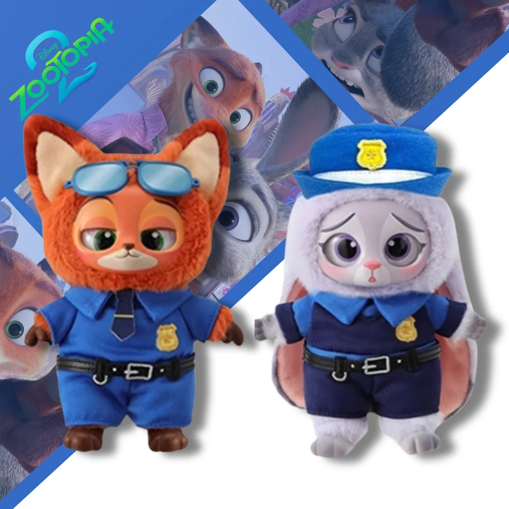 

Disney Zootopia слепая коробка-Ник и Джуди виниловая кукла милый рюкзак с подвеской детский подарок-сюрприз на день рождения модный для детей