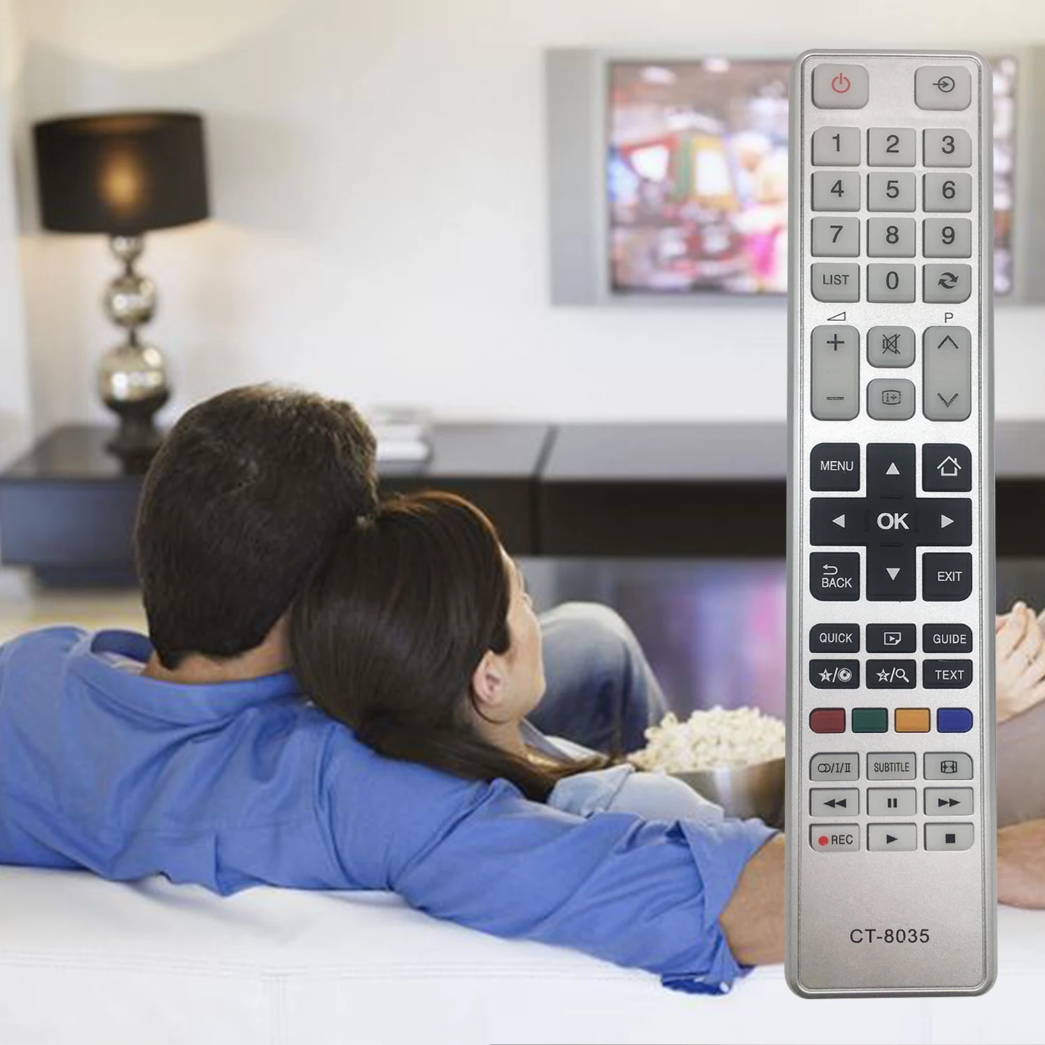 CT-8035 Universal Remote Control Models CT-8040 CT-8041 CT-8046 48L5445 32W3443 24D3434DB 32D3454DB 40T5445DG 48L5435DG 48L544