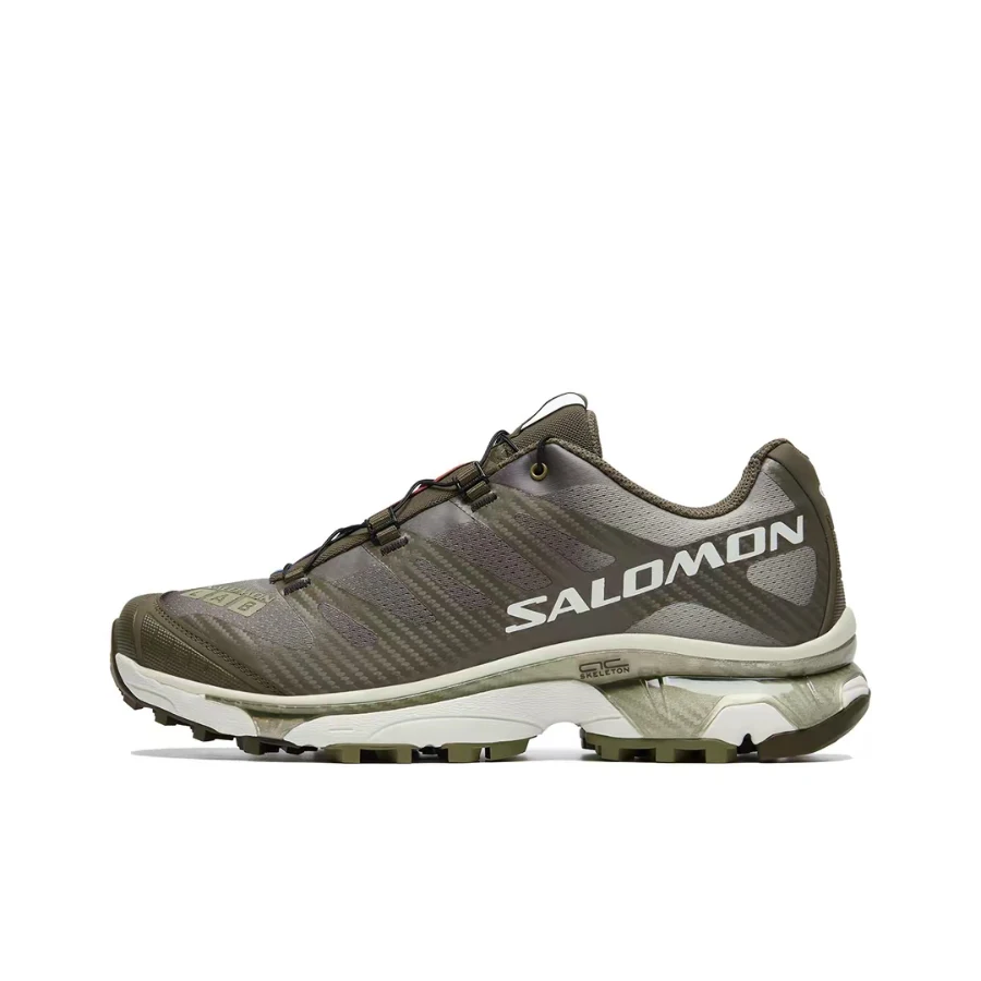 Salomon XT-4 OG Retro-Style High-Support, Stable, Lightweight, and Flexible Low-Cut River Trekking Shoes (Unisex) Brown 474425