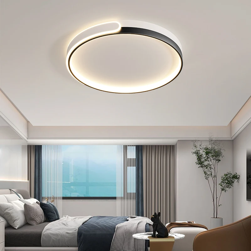 led Lamps Simple Modern Bedroom Ceiling Lamps Atmospheric Hall Nordic decor Lamp Simple Living Room Lamp Room ceiling lights