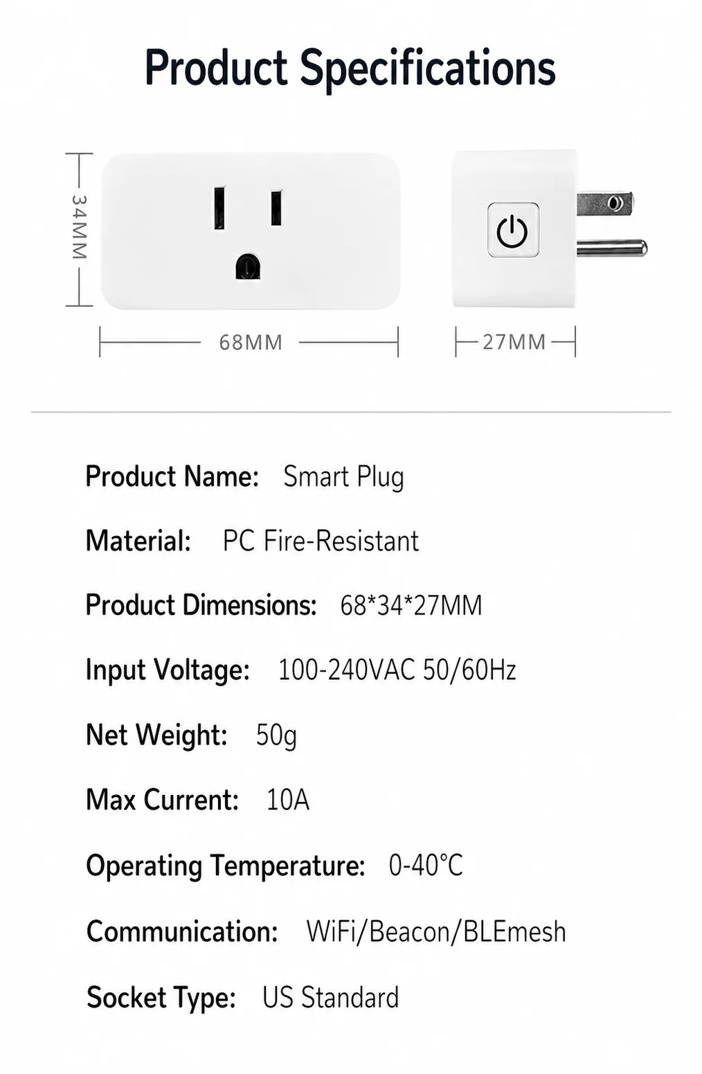 Voice Control Smart Plug