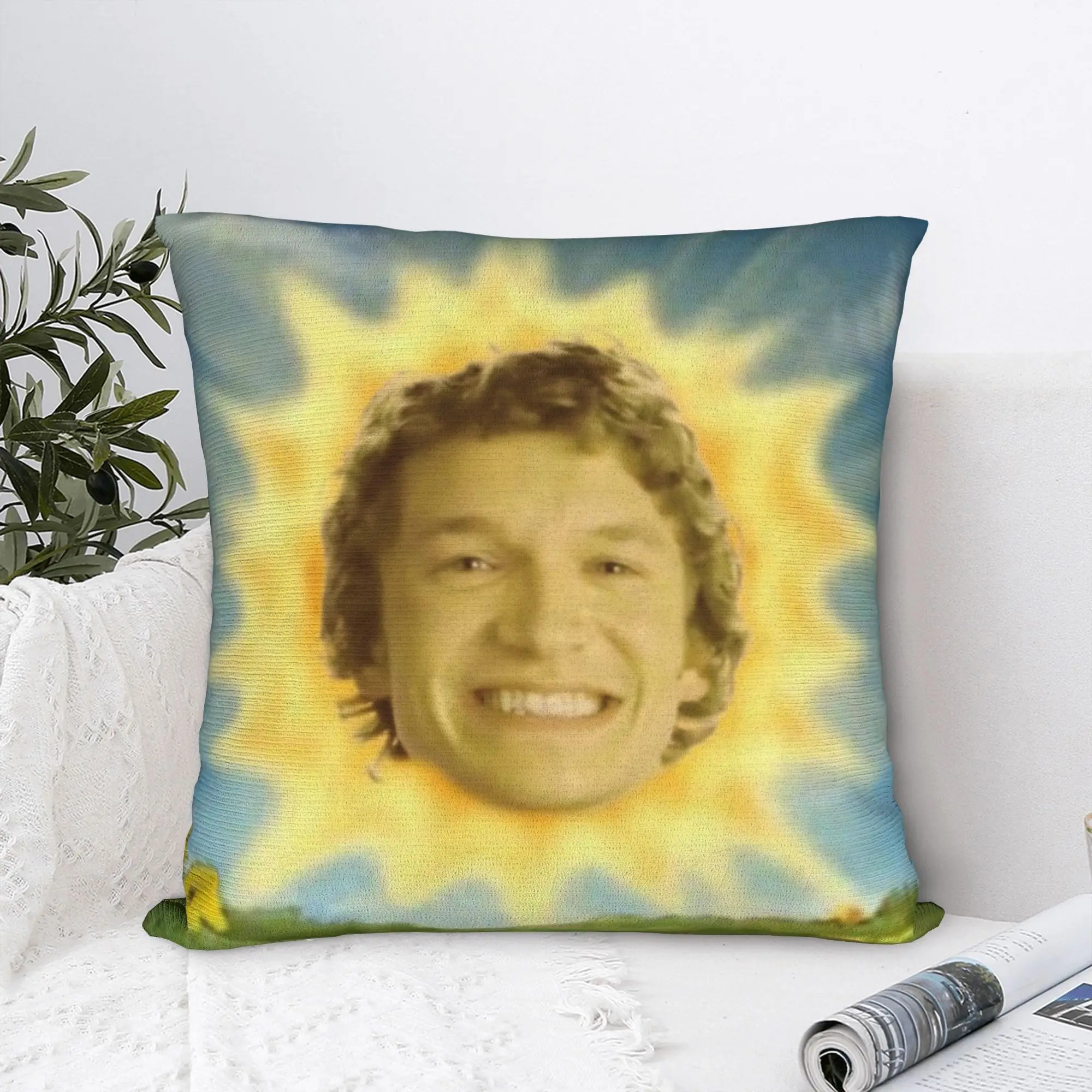 Soft Heated Rivalry Ilya Rozanov Reaction Photo Pillowcase Polyester Cushion Cover Decorations Cute Throw Pillow Case Cover Home