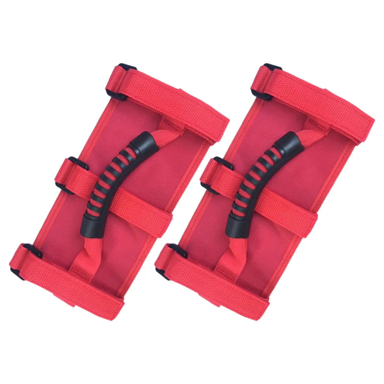 Universal Roll Bar Handles Wear Resistant Easy Installation Car Accessories for Jeep Wrangler TJ YJ Unlimited - view 2