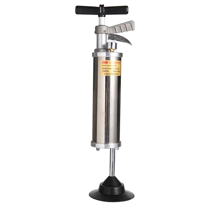Pneumático Tubulação de Toalete Draga Alta Pressão Cozinha Toalete Dragagem Ferramenta Esgoto Dragagem Artefato Aço Inoxidável Gq4t