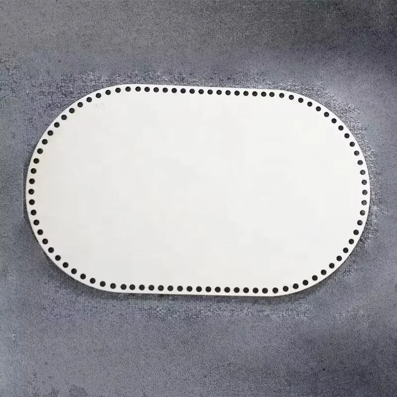 

Детская корзина-люлька Мозеса 58x30 см с деревянным дном из фанеры 4,5 мм, основание для вязания крючком, для младенцев - Деревянное дно корзины ручной работы