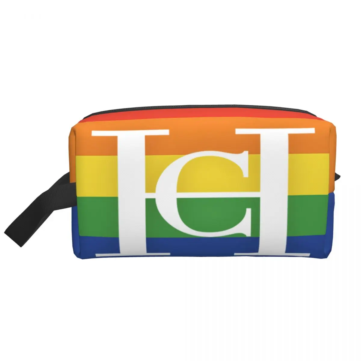 Bolsa de Cosméticos de Viagem Personalizada com Estampa Carolina para Mulheres, Organizador de Maquiagem e Higiene Pessoal Herreraes, Necessaire Feminina para Armazenamento de Beleza