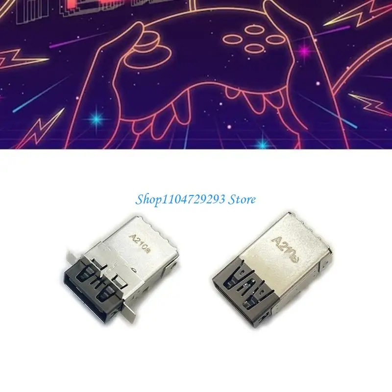 Y2GD Gaming Accessories Genuine USB Connector USB Interfaces Metal for House Gaming