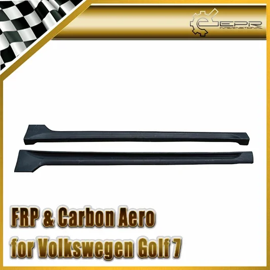 Car Styling For VW VW Golf 7 GTI/TSI Revo Type FRP Fiber Glass Side Skirt