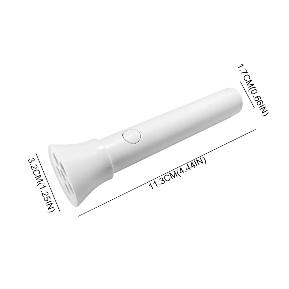 Lampe portative de durcissement des ongles, mini lumière portative de manucure pour durcier le gel des ongles, protection des yeux, sans main noire, lumière rouge, connexion USB