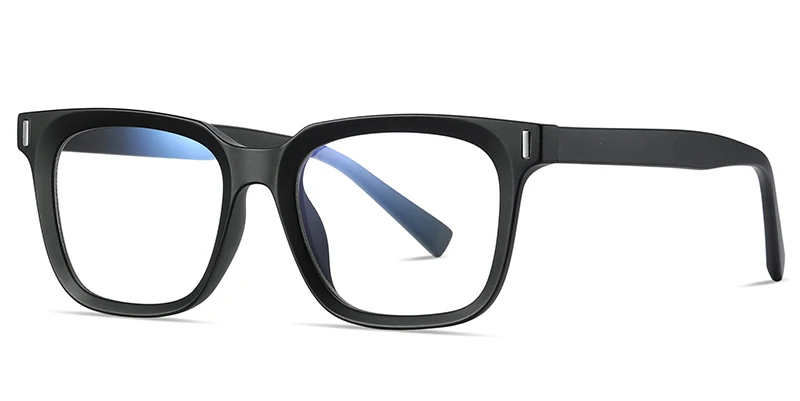 Kachawoo Anti-Blue Light Glasses TR90 Acetate Square Transparent Gray 6