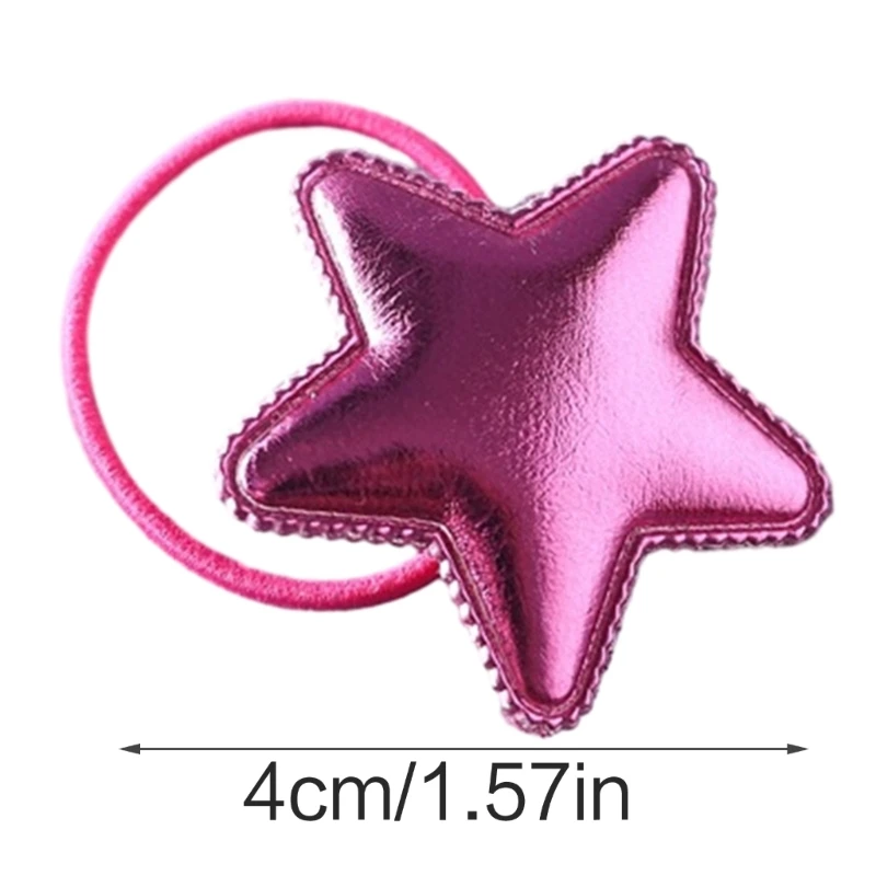 Ikat Rambut Wanita dan Anak Perempuan Ikat Rambut Karet Bintang Lucu Ikat Rambut Dropship