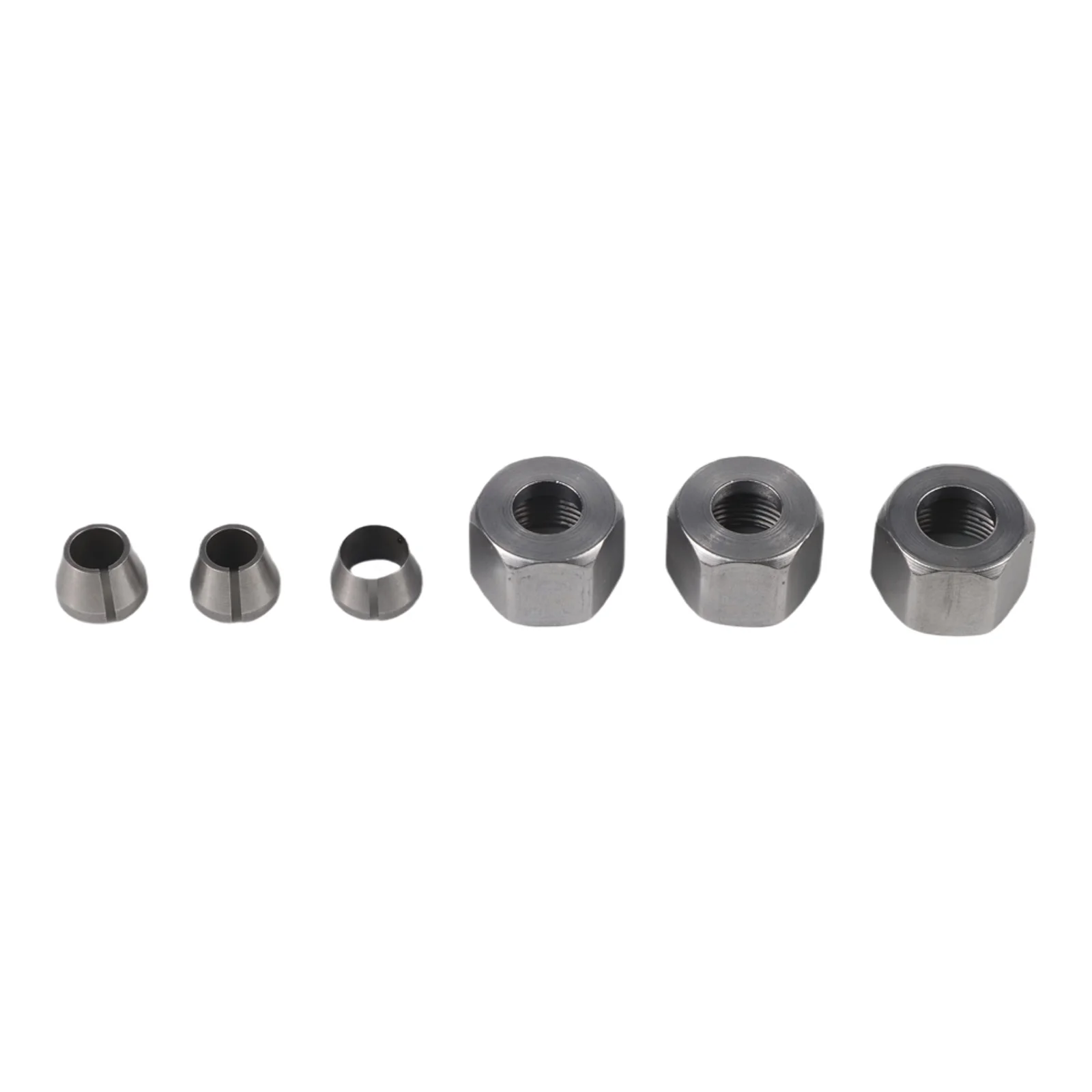 Adapter For Woodworking Tools 6.35mm Collet Chuck Set 5 Pieces Set 6 Pieces Set 8 Pieces Set Accurate Performance