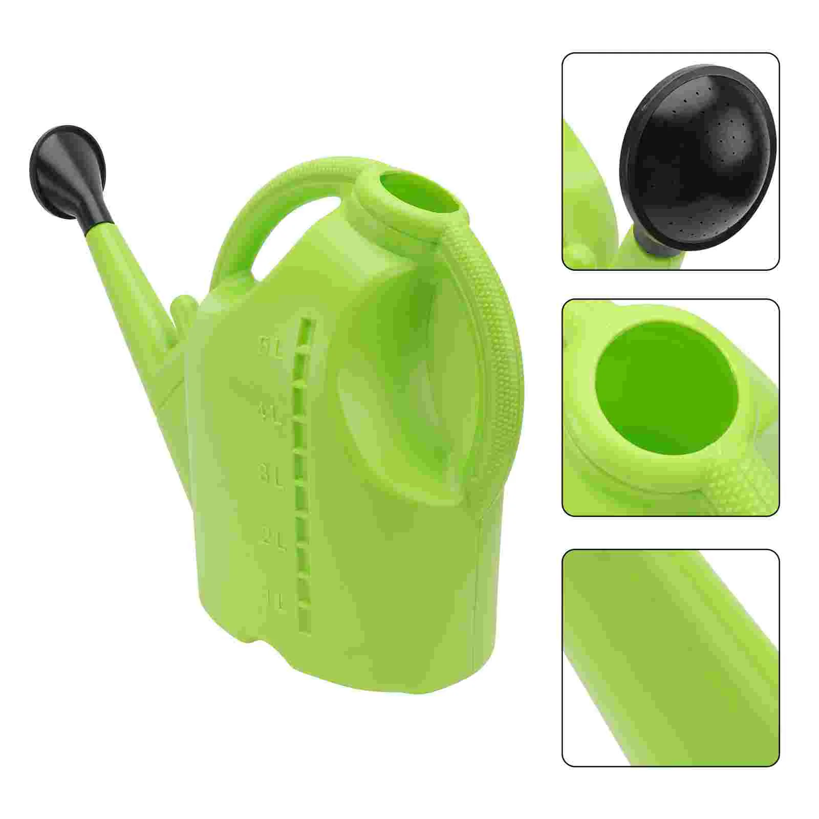 5l Watering Can Flowering Pot Gardening Tool Long Nozzle Sprayer Shower Practical