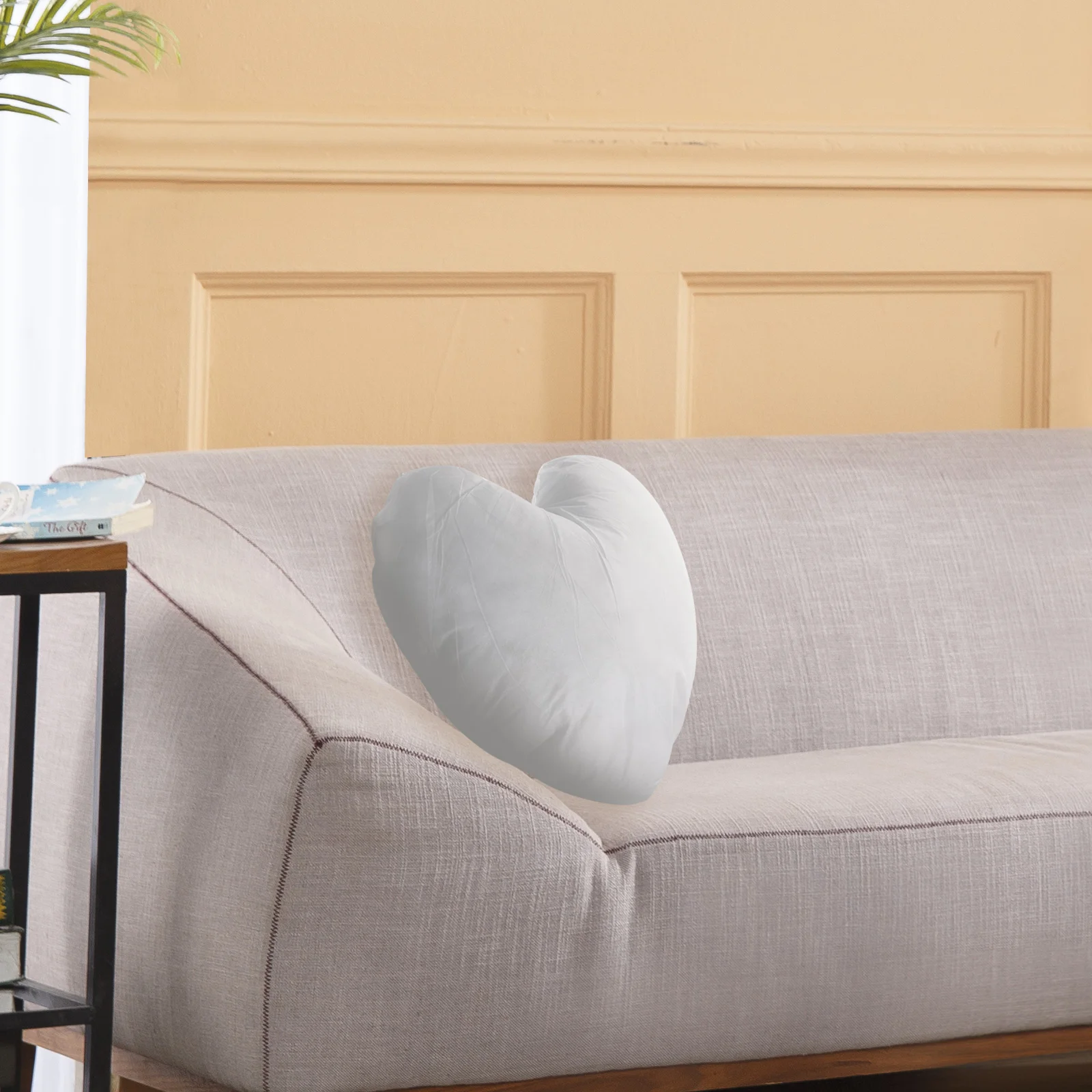 

Pillow Case Peach Heart Couches Inserts Outdoor Cushion Stuffer Baby Decoration