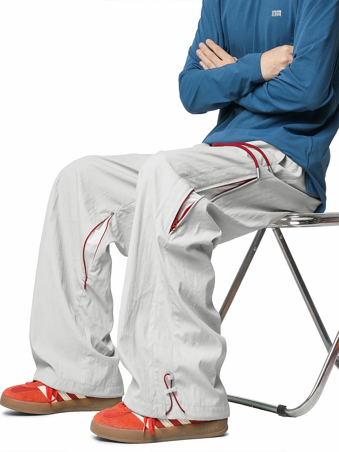 

American Sle Nylon Qui Dry Paratrooper Cargo Pants Men's Autumn Trendy Outdoor Hiking Mountain Climbing Sports Long Trousers