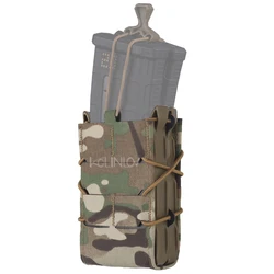 Bolsa doble cargador 5.56/7.62 MOLLE para chaleco táctico