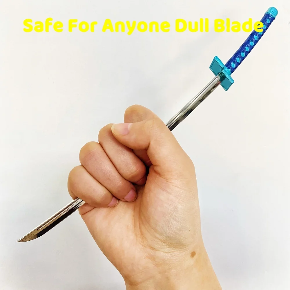 9.4 polegada lixívia grimmjow metal katana espada ninja faca original samurai sabre japonês katana sabre cosplay acessórios prop brinquedo