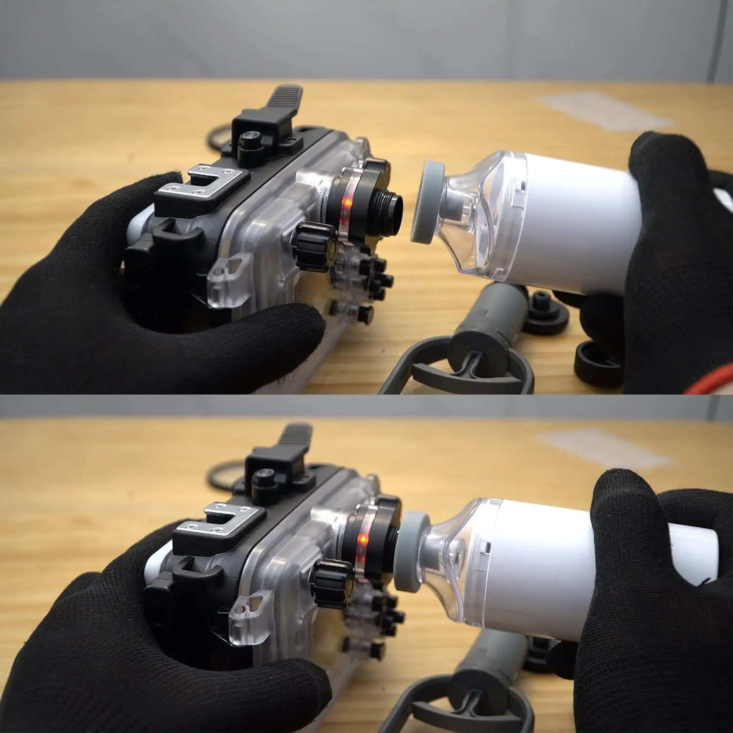 Electric Pre-Dive Vacuum Leak Check System For Diving Camera Case Underwater Housing Waterproof Cover Photography Accessories