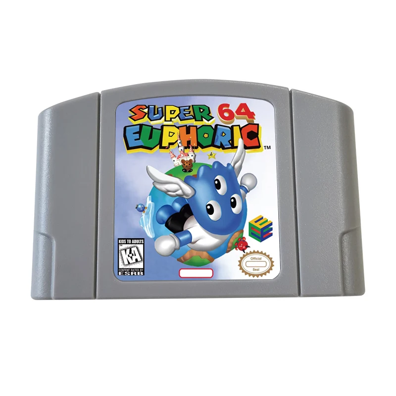 LinkN1 - 64 Bit Video Game Dinosaur Planet, South Park Rally, SUPER 64 EUPHORIC For N64 Games Cartridge For N64 Console