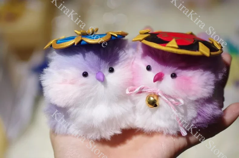 

Wanderer Balladeer Twister Stick Plushie Bird Puppet Moppet Handmade Genshin Impact Cosplay Ornaments Model Kit Kawaii Periphery