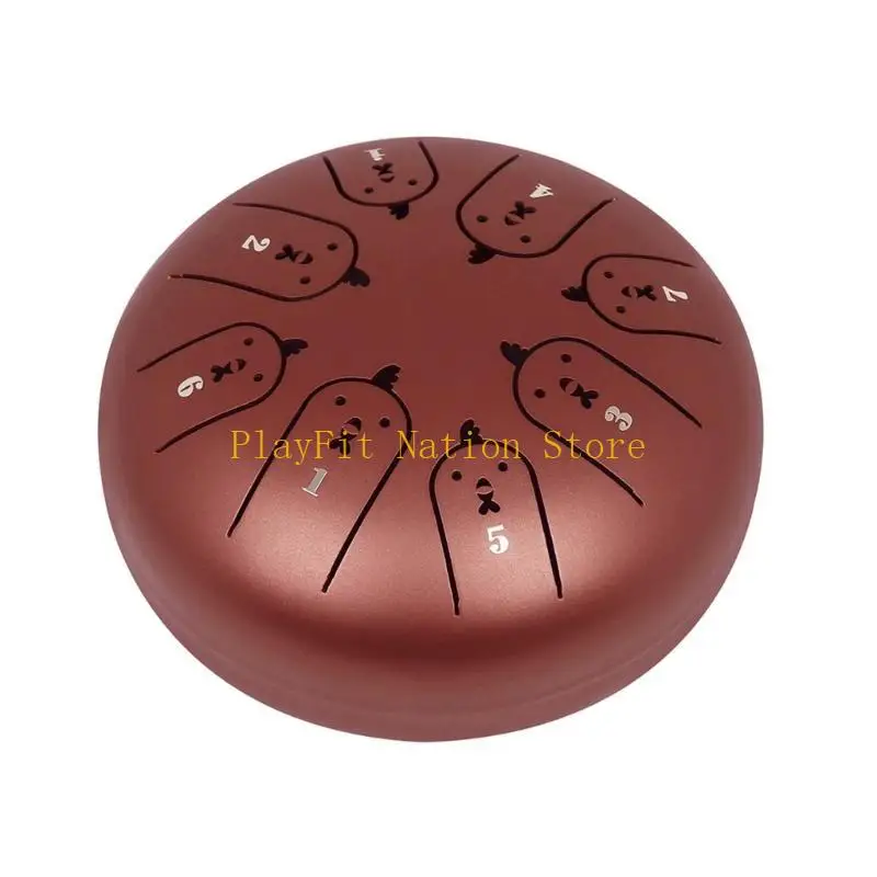 Picture 6: 242F Portable 12 Zodiac Ethereal Drum Percussion Instrument 8 Tone C Tongue Drum