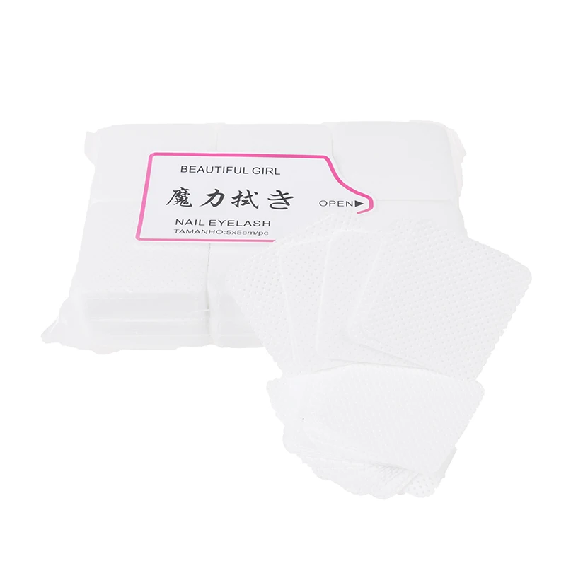 Lingettes pour Nail Art non pelucheuses, tampon en papier, outil de dissolvant de vernis à ongles en coton, 300/540 pièces