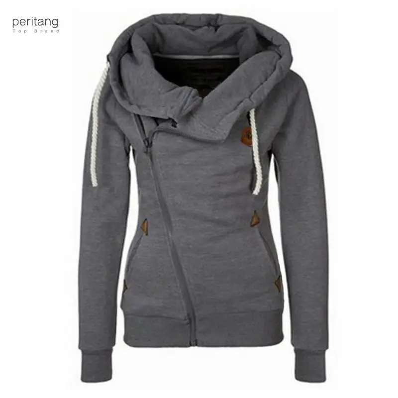 

Spring Zipper Warm Fashion Hoodies Women Long Sleeve Hoodies Jackets Hoody Jumper Overcoat Outwear Female Sweatshirts