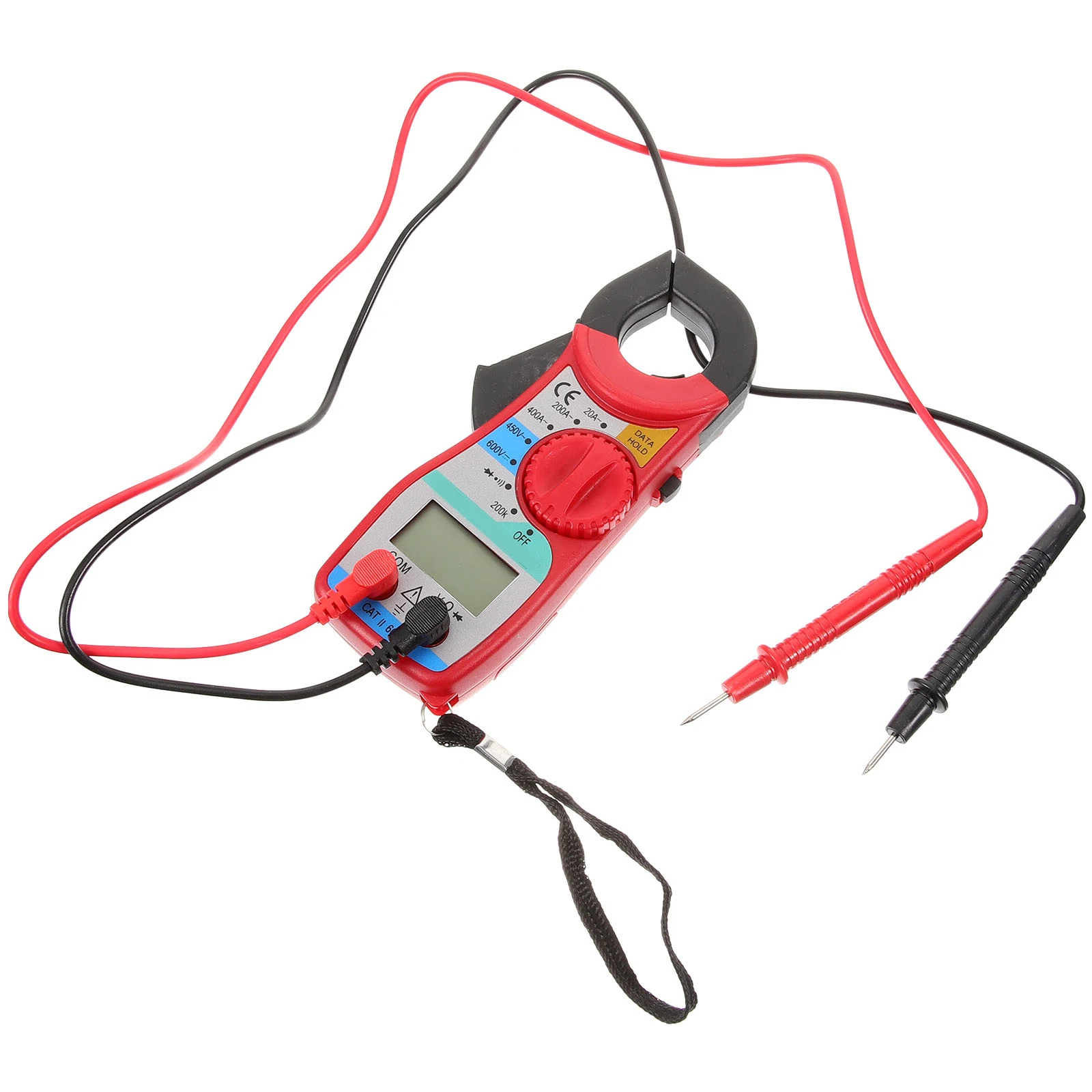 

Digital Clamp Meter Volt Amp Meter Multimeter AC DC Current Tester Non Contact Voltage ABS Safe Accurate Measurements Practical