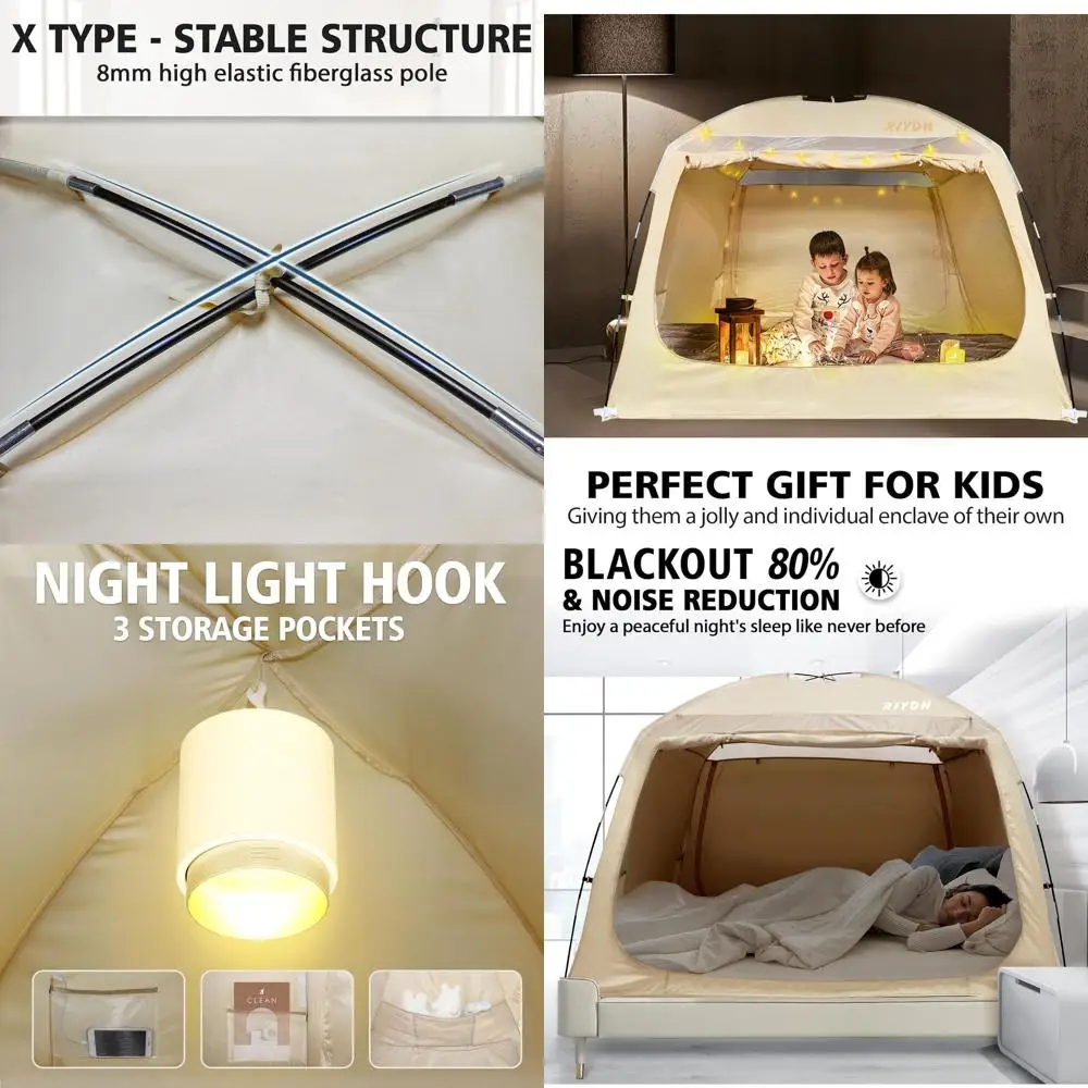 Breathable Bed Tent…