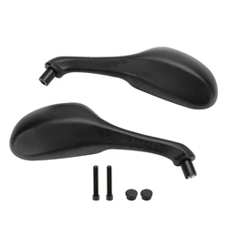 Artudatech BLACK PAIR of REAR VIEW MIRRORS FOR GILERA RUNNER 50 125 180 200 FXR SP VXR