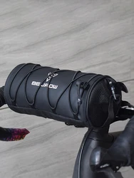 2.4/4.2L Frame Pannier Bag Large Capacity Bike Handlebar Bag with Side Mesh Storage Pocket for Road Mountain Bike Cycling Travel