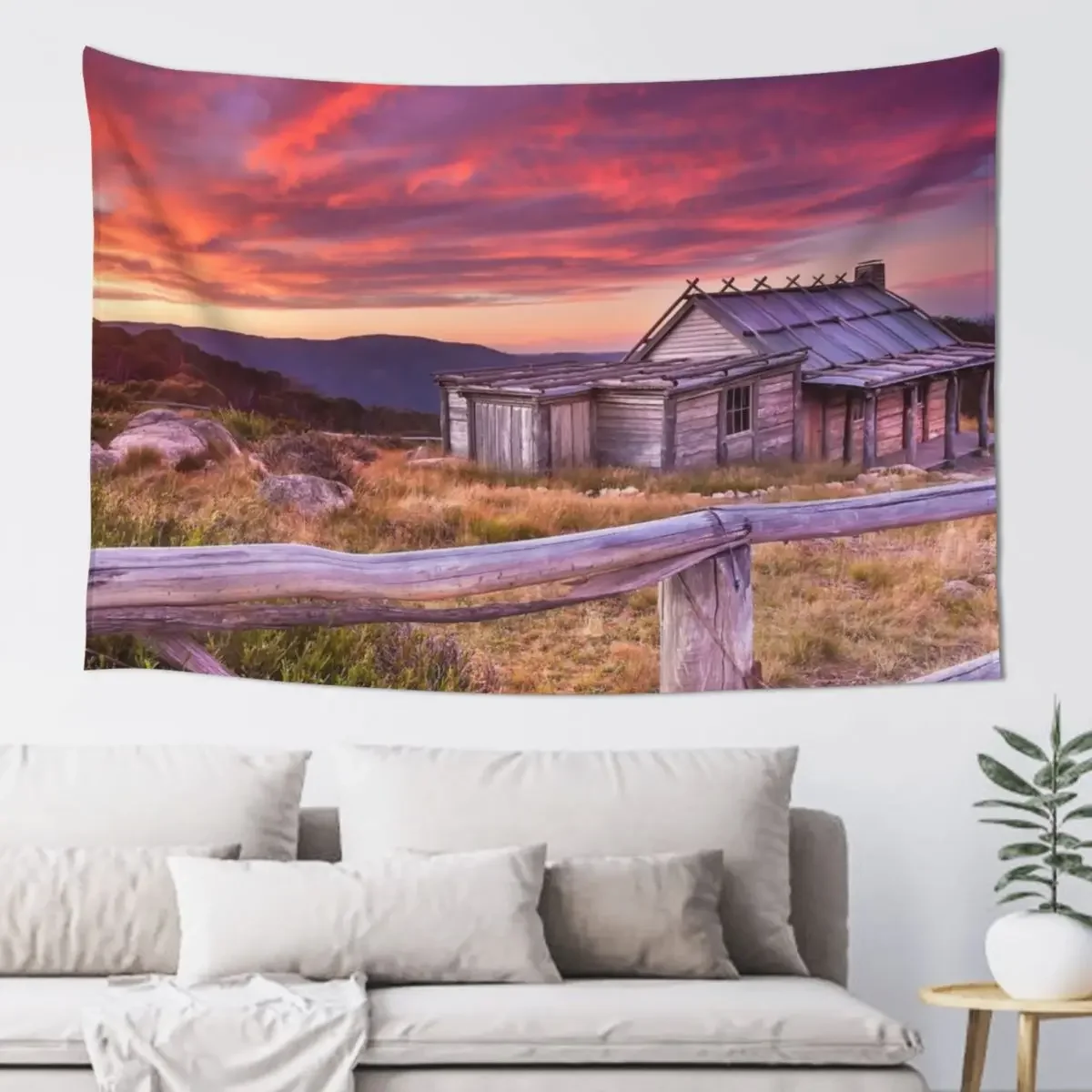 

Craigs Hut Tapestry Wall Deco Custom Tapestry