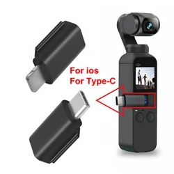 Micro USB for DJI Osmo Pocket 2 TYPE-C IOS Smartphone Adapter Phone Data Connector Interface Handheld Gimbal Camera Accessories