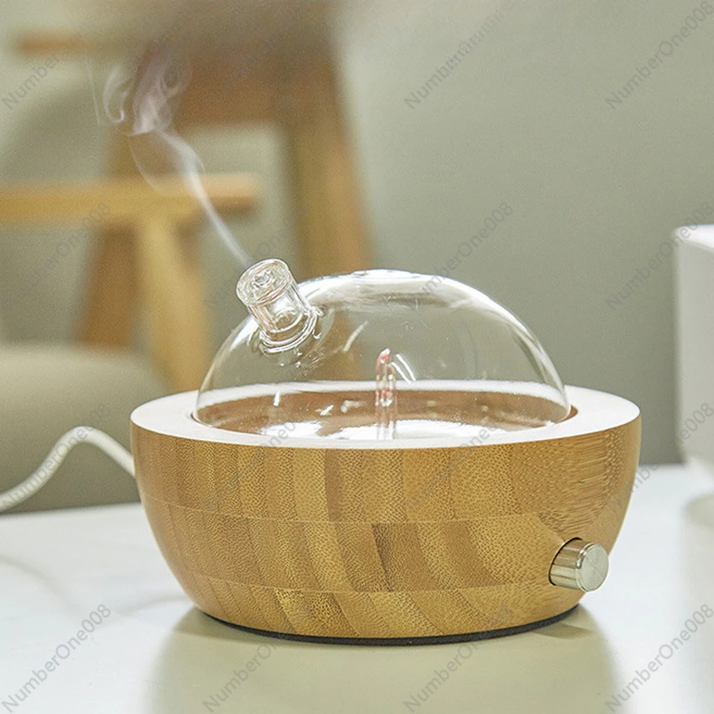 Solid Wood Essential Oil Cold Fragrance Instrument Air Purification Humidifier Cold Spray Nebulizing Diffuser Anhydrous Aroma