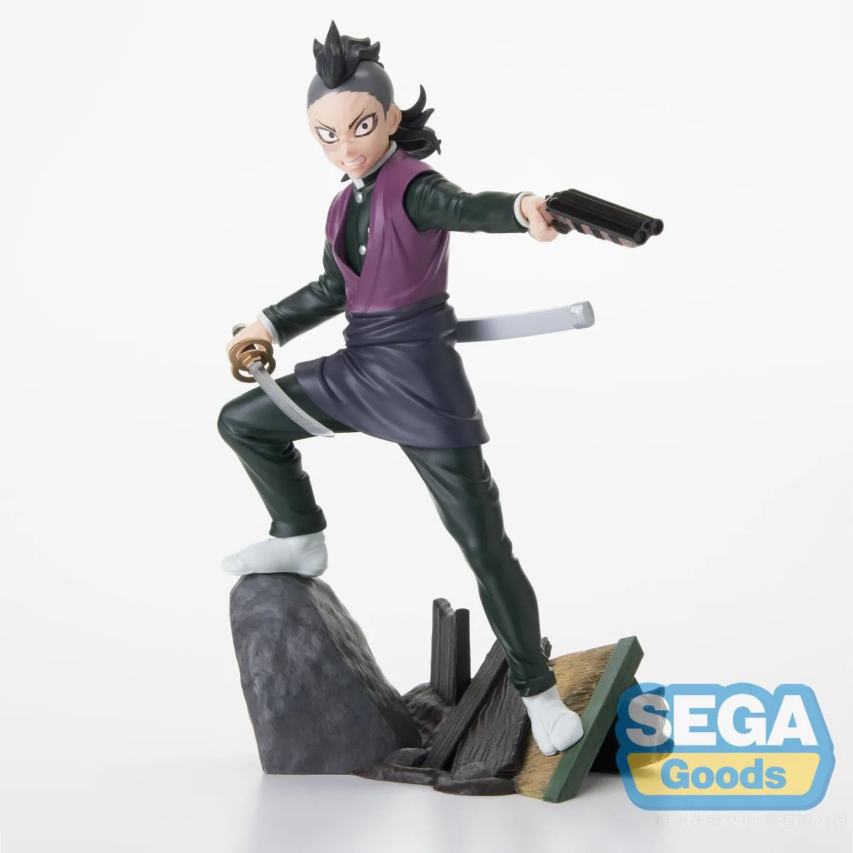 SEGA  Xross Link Kimetsu No Yaiba Shinazugawa Genya Katanakaji No Sato Hen Anime Figure Action Figure Collection Series