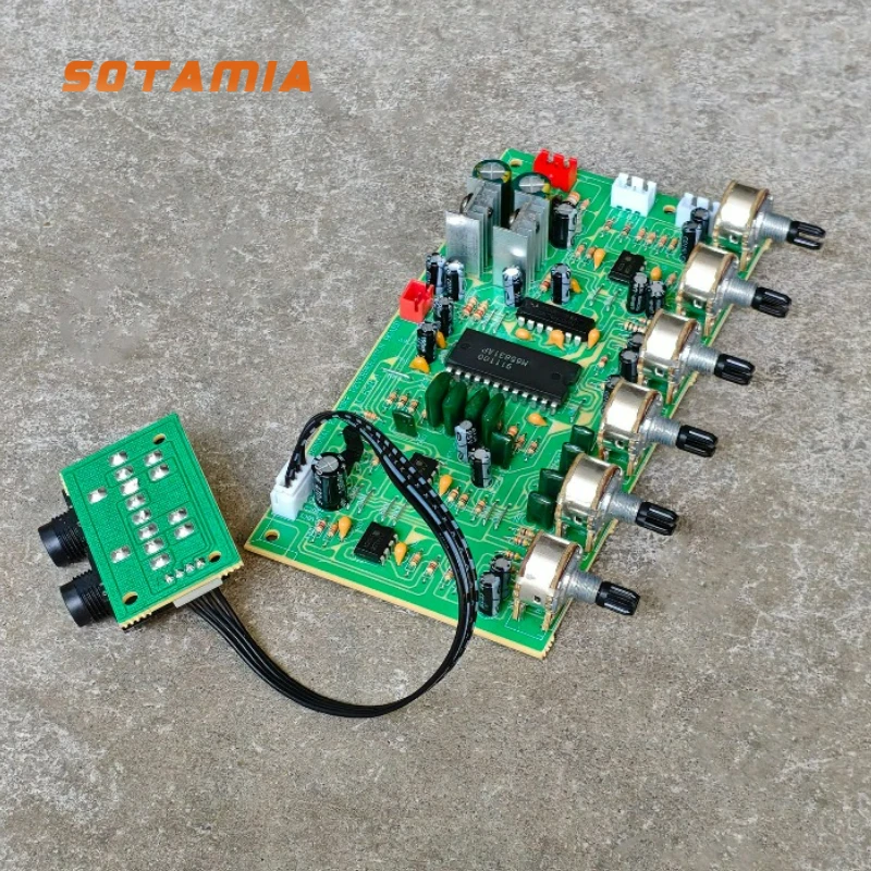 

SOTAMIA третьего поколения 65831, плата реверберации, микрофонный усилитель, плата предварительной настройки, усилитель, цифровая настройка караоке