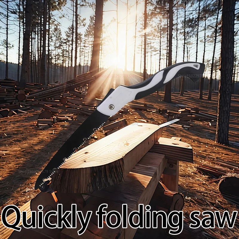 1pcs 300mm Folding Hand Saw Pruning Saw Professional Hand Sawor Tree Pruning Camping Gardening Hunting Cutting Wood