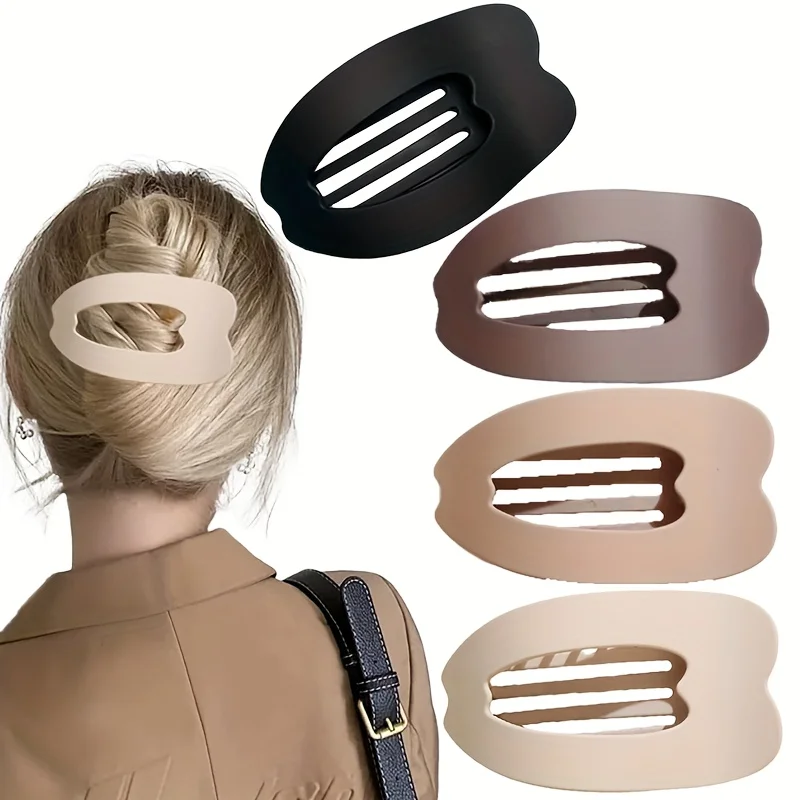 Flat Claw Clips、Hair Clips、Strong Hold、Large、Thick Hair、Fine Hair、Non-Slip、Hair Accessories