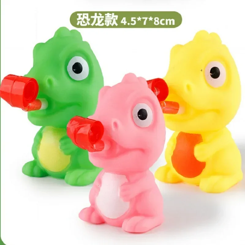 Kinderen Creatief Knijpspeelgoed Knijp Kikker Dinosaurus Tong Uit Steken Stress Relief Speelgoed Kerstcadeaus voor kinderen