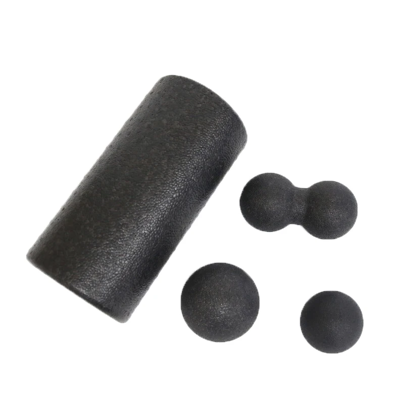 

Solid Yoga Column Foam Roller Set, 1 Yoga Column,2 Fascial Balls And 1 Ball Kit Muscle Relaxation Equipment