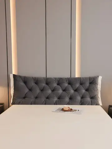 Poduszka pod głowę trójkątna, podparcie łóżka, podparcie do czytania, poduszka klinowa do zagłówka.