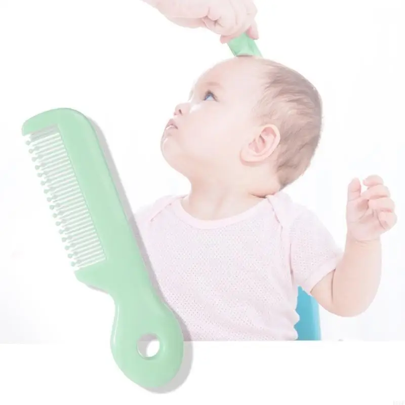 

E06F 5 Pcs Baby Hair Daily Care Newborn Infant Clipper Scissor Hair Comb Nose Cleaner Safety for Toddler Nursing